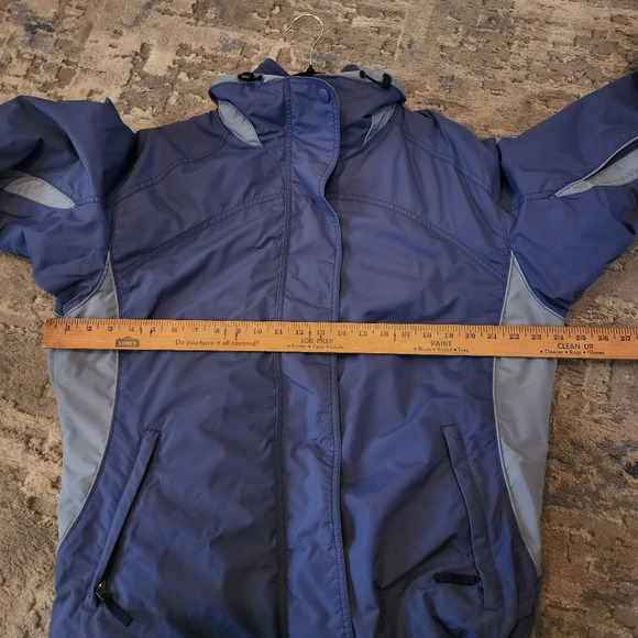 Columbia Bugaboo 3 in 1 Blue Coat Womens Size Large Fleece Lined Jacket - Picture 13 of 17